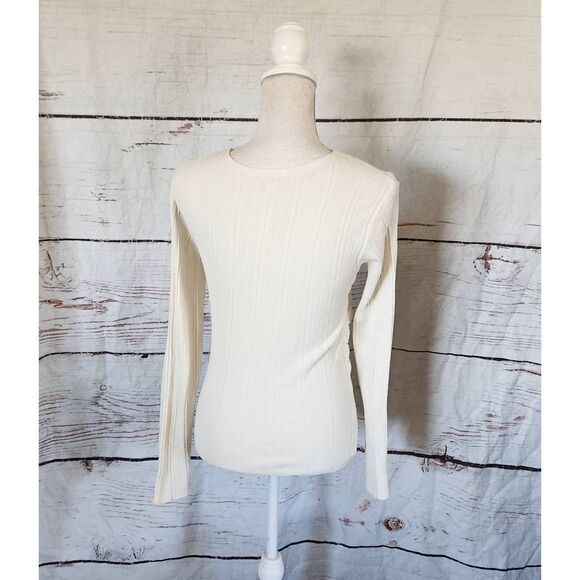 Frame Wrap Front Sweater Size Medium - Picture 4 of 9